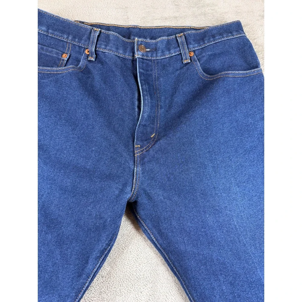 Levi's 517 Bootcut Jeans Mens 38x30 Dark Wash Classic Western Fit